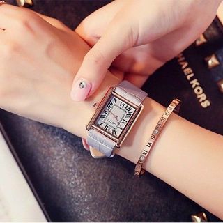 Đồng hồ Nữ GUOU 8177 thiết kế Dây da sang trọng