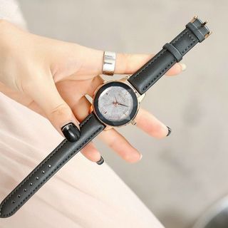 Đồng hồ Nữ GUOU 6616 chính hãng bản dây da đa dạng màu sắc