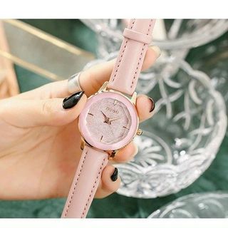 Đồng hồ Nữ GUOU 6616 chính hãng bản dây da đa dạng màu sắc