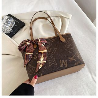 TÚI TOTE CÔNG SỞ JOKER HỌA TIẾT KÈM NƠ THỜI TRANG WH396 - WINNIE HOUSE