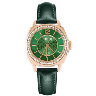 Đồng hồ Nữ GUOU 6049 chính hãng bản dây da thiết kế thanh lịch đa dạng màu sắc