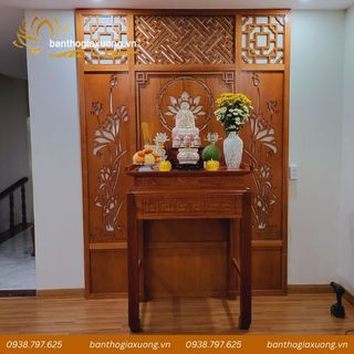 Ứng dụng 14 mẫu vách ngăn cnc bàn thờ cho phòng thờ đẹp