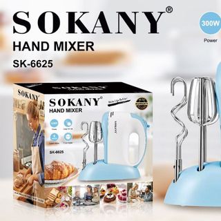 Máy Đánh Trứng Sokany Mã SK6625 Máy đánh trứng cầm tay Sokany SK-6625 Công suất 300W với 6 Tốc Độ giá sỉ
