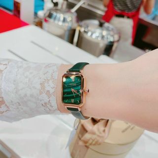 Đồng hồ chính hãng GUOU 8222 dây da dành cho các quý cô