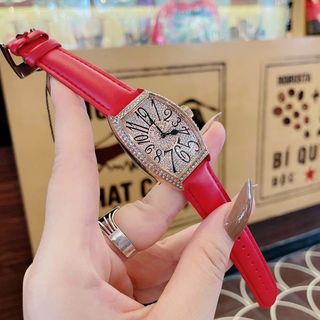 Đồng hồ GUOU 8200 da to dây da mặt đồng hồ nhỏ rất phù hợp với phái nữ
