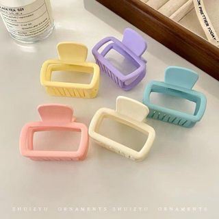 LỐ 12 GẤP TÓC VUÔNG MÀU PASTEL