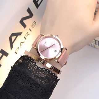 Đồng hồ Nữ GUOU 8127 mặt tròn dây da sang trọng