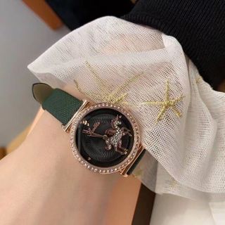 Đồng hồ nữ SCOTTIE 9083 có dây da dành cho các quý cô