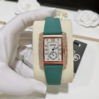 Đồng hồ chính hãng GUOU 121 dây silicon dành cho các quý cô