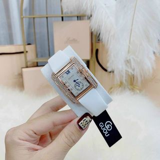 Đồng hồ chính hãng GUOU 121 dây silicon dành cho các quý cô
