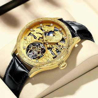 Đồng hồ Nam Raska Duke 901 hổ thiết kế đơn giảm mà tinh tế