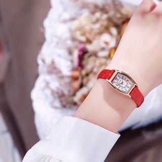 Đồng hồ nữ SCOTTIE 9080 có dây da dành cho các quý cô