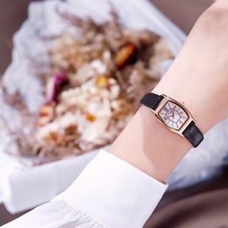 Đồng hồ nữ SCOTTIE 9080 có dây da dành cho các quý cô