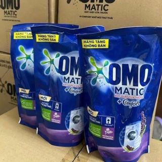 Thùng 18 túi Nước Giặt Omo Matic Comfort Tinh Dầu Thơm Túi (412g) giá sỉ