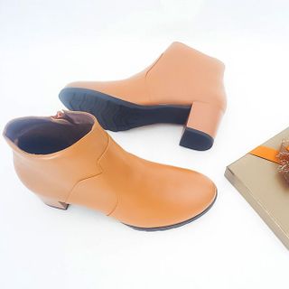 Giày bốt nữ da bò cao cấp giá sỉ av 5