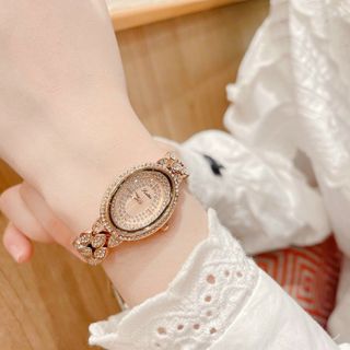 Đồng hồ chính hãng SCOTTIE 9205 vàng dây kim loại dành cho các quý cô giá sỉ