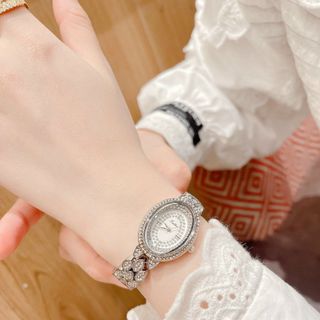 Đồng hồ chính hãng SCOTTIE 9205 bạc dây kim loại dành cho các quý cô giá sỉ