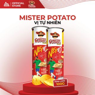 Khoai tây chiên Mister Potato vị tự nhiên 100g hàng nhập khẩu Malaysia An Gia Sweets Snacks giá sỉ
