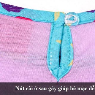 Váy mặc nhà Ariel tay dài cho bé