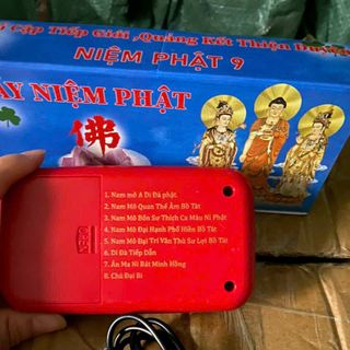 MÁY NIỆM PHẬT 8 BÀI BÔNG SEN