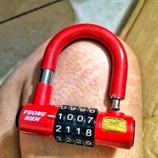 [Sỉ_Chính Hãng] Hộp 15 cái Ổ khoá số chữ U chống trộm cao cấp hiệu Vương Niệm(Cầu ngắn hoặc dài)_Đổi mật mã dễ(Không cần chìa)_Khoá cửa, khoá xe, khoá tủ, hàng rào,...