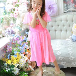 Váy mặc nhà công chúa Aurora cao cấp cho bé