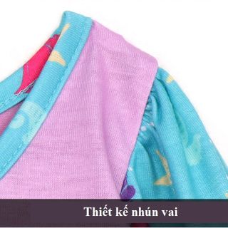 Váy mặc nhà Ariel tay dài cho bé