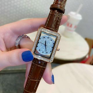 Đồng hồ nữ SCOTTIE 9203 chính hãng dây da sang trọng