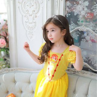 Váy mặc nhà cao cấp hình công chúa Belle cho bé