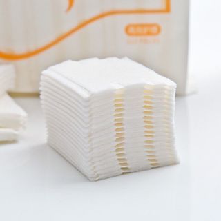 (Vàng) Bông Tẩy Trang 222 Cotton Pads (Kiện 100 Gói)