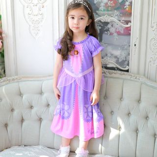 Váy mặc nhà công chúa Sophia cao cấp cho bé giá sỉ