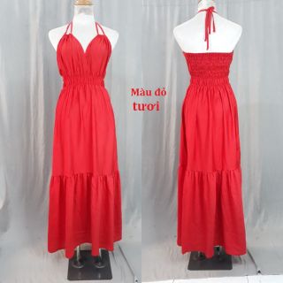 Đầm yếm đũi đuôi cá,quyến rũ
