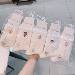 Tất vớ cổ trung lố 10 đôi