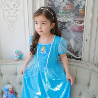Váy mặc nhà Lọ Lem cao cấp cho bé