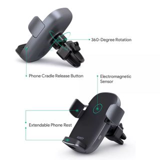Để sạc nhanh không dây trên oto Aukey Navigator Wind 2