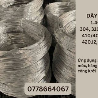 DÂY INOX 1.4020, 304, 310S, 316L, 410/430, 420J2, 410S giá tốt chốt ngay giá sỉ