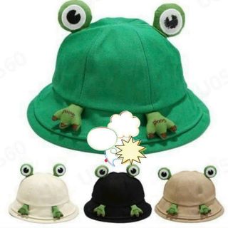 Nón bucket trẻ em hình con ếch QC