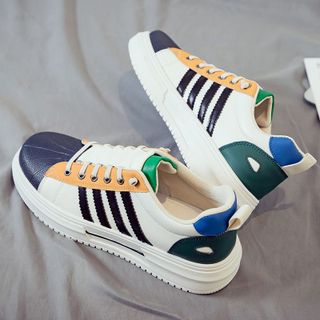Giày Thể Thao Nam, Giày Sneaker Kiểu Dáng Thời Trang Phong Cách Hàn Quốc