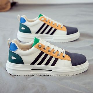 Giày Thể Thao Nam, Giày Sneaker Kiểu Dáng Thời Trang Phong Cách Hàn Quốc