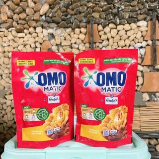 Thùng 18 túi Nước Giặt Omo Matic Comfort Tinh Dầu Thơm Túi (500g)