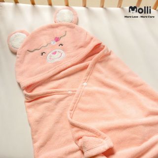 Áo choàng có mũ Molli cho bé
