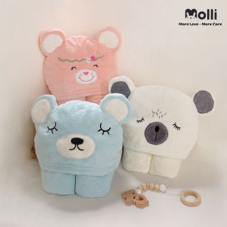 Áo choàng có mũ Molli cho bé