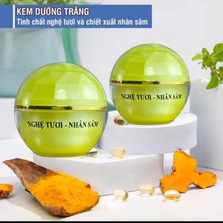 Kem TA Nghệ Tươi Nhân Sâm dưỡng trắng da giữ ẩm tái tạo và se khít lỗ chân lông 20gr