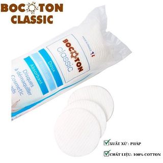 Bông tẩy trang Bocoton Pháp 100 miếng