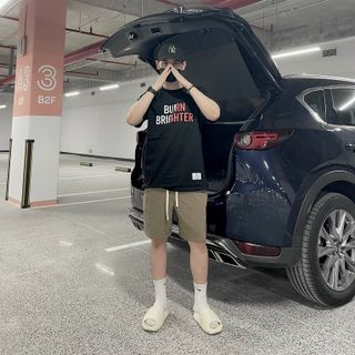 QUẦN SHORT UNISEX Q010 - BURN BRIGHTER