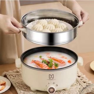 NỒI LẨU MANDELI CHỐNG DÍNH 28CM TẶNG VỈ HẤP INOX