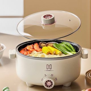 NỒI LẨU MANDELI CHỐNG DÍNH 28CM TẶNG VỈ HẤP INOX