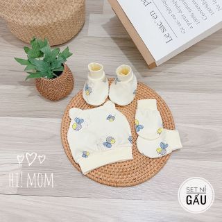 Set mũ, bao tay bao chân hàng đẹp cho bé - SuuHouse BaBy