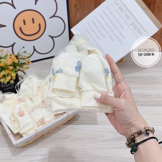 Set mũ, bao tay bao chân hàng đẹp cho bé - SuuHouse BaBy