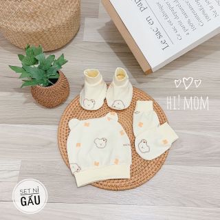 Set mũ, bao tay bao chân hàng đẹp cho bé - SuuHouse BaBy